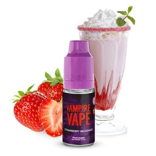 Vampire Vape Strawberry Milkshake Liquid 1 Vampire Vape Strawberry Milkshake Liquid