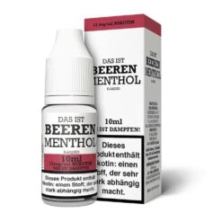 Das Ist Dampfen Beeren Menthol Liquid 10ml -Elektronische Zigarette Rabatte Das ist Dampfen E Liquid Beeren Menthol 12mg