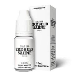 Das Ist Dampfen Erdbeere Sahne Liquid 10ml