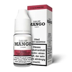 Das Ist Dampfen Mango Liquid 10ml 7 Das Ist Dampfen Mango Liquid 10ml -Elektronische Zigarette Rabatte Das ist Dampfen E Liquid Mango 12mg