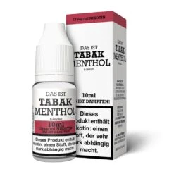 Das Ist Dampfen Tabak Menthol Liquid 10ml -Elektronische Zigarette Rabatte Das ist Dampfen E Liquid Tabak Menthol 12mg