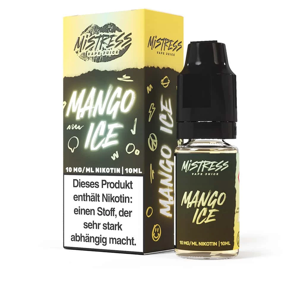 Mistress Vape Juice Mango Ice Nikotinsalz Liquid 1 Mistress Vape Juice Mango Ice Nikotinsalz Liquid