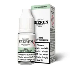 Das Ist Dampfen Beeren Nikotinsalz Liquid 10ml
