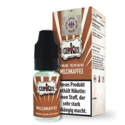 CirKus Milchkaffee Liquid -Elektronische Zigarette Rabatte cirkus milchkaffee liquid 3 mg