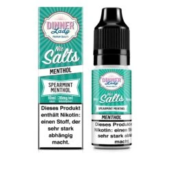 Dinner Lady Spearmint Menthol Nikotinsalz Liquid