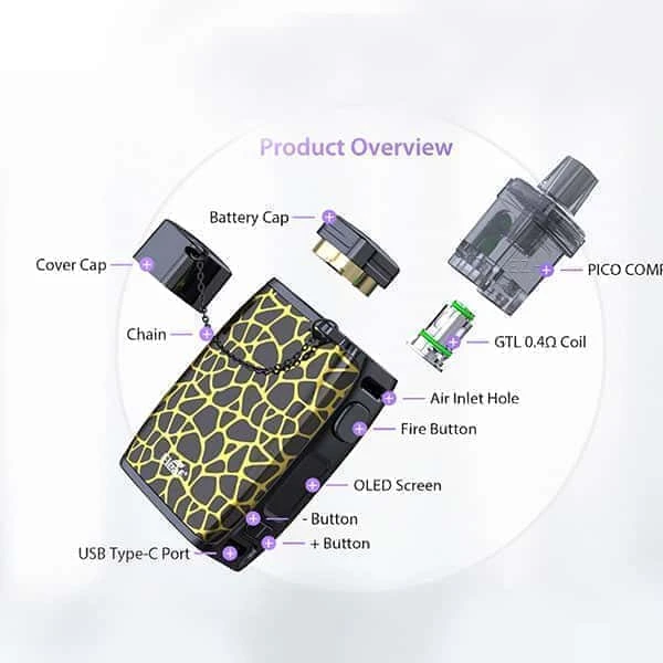 Eleaf Pico Compaq Pod E-Zigarette 2 Eleaf Pico Compaq Pod E-Zigarette – Bild 2