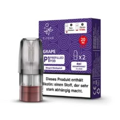 Elf Bar Mate 500 P1 Pods 2er-Pack -Elektronische Zigarette Rabatte elfbar mate 500 p1 grape 2