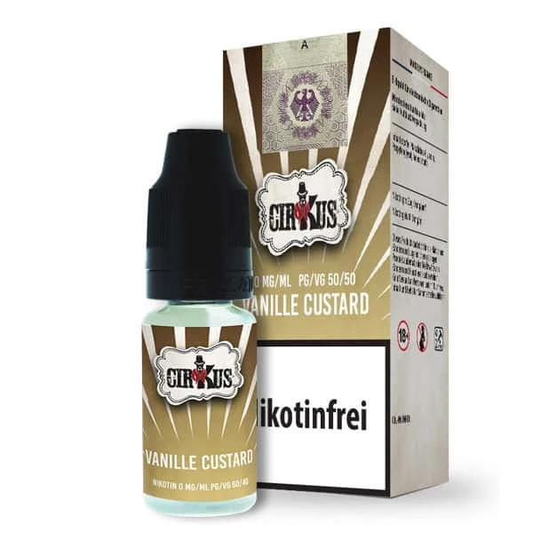 CirKus Vanille Custard Liquid 1 CirKus Vanille Custard Liquid