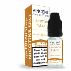 Vincent Dans Les Vapes - Hampton Tabak Nikotinsalz Liquid