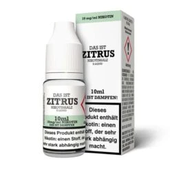 Das Ist Dampfen Zitrus Nikotinsalz Liquid 10ml